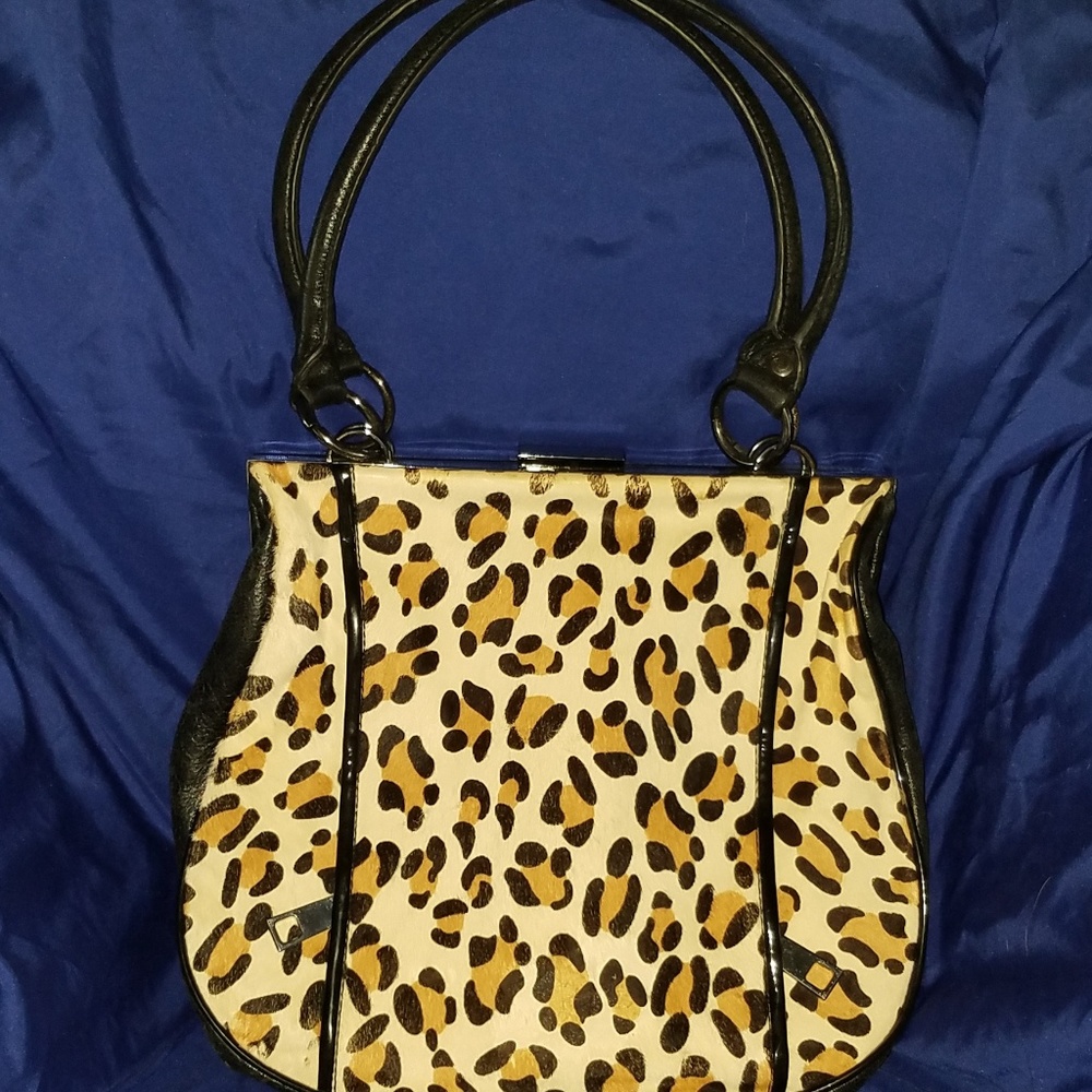 ** final markdown Steve Madden leopard purse
